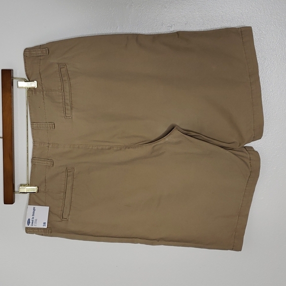 NEW Old Navy Ultimate Slim Chino Shorts Light Khaki Classic Outdoors Casual Golf - Picture 11 of 13